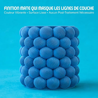 Panchroma PLA - Mat Bleu Framboise (Matte Raspberry Blue) - 1,75 mm - 1 kg