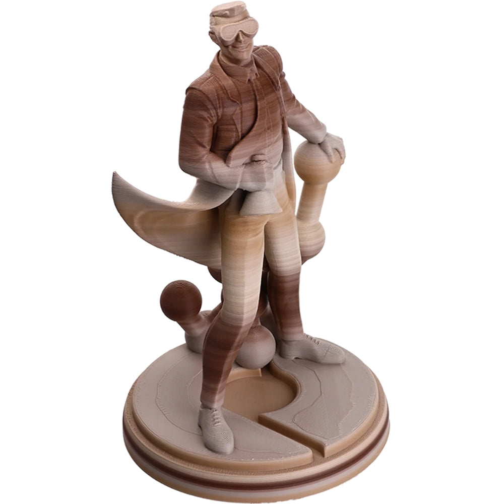 Panchroma PLA - Mat Dégradé Cappuccino (Gradient Matte Cappuccino) - 1,75 mm - 1 kg