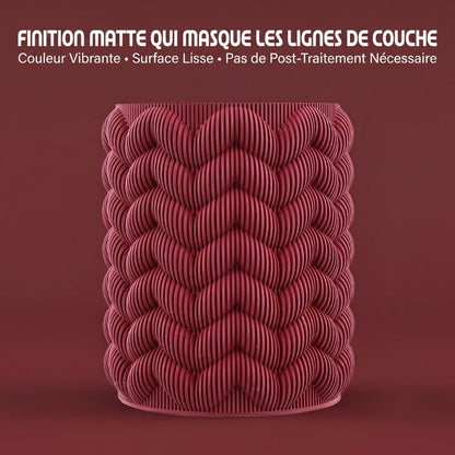 Panchroma PLA - Mat Rouge Bordeaux (Matte Wine Burgundy) - 1,75 mm - 1 kg