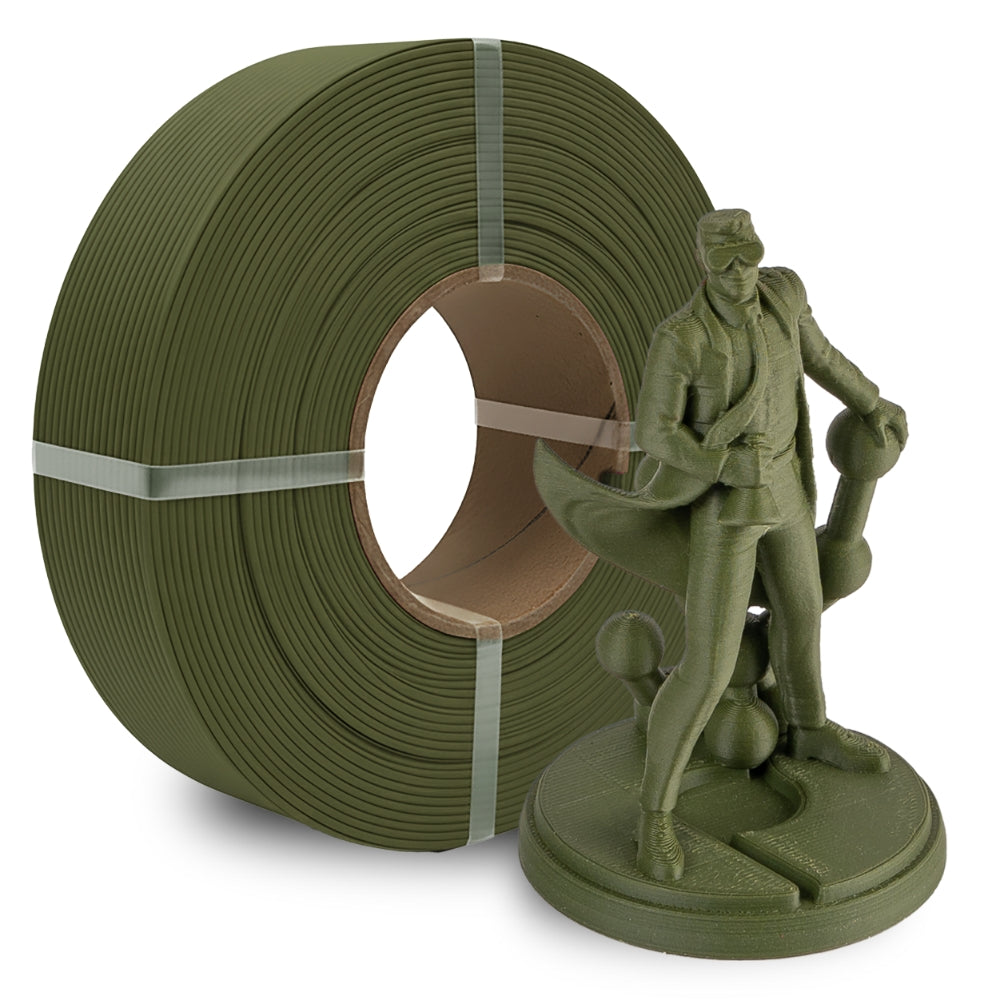 Panchroma PLA - Mat Vert Foncé Armée (Matte Army Dark Green) - 1,75 mm - 1 kg - Refill