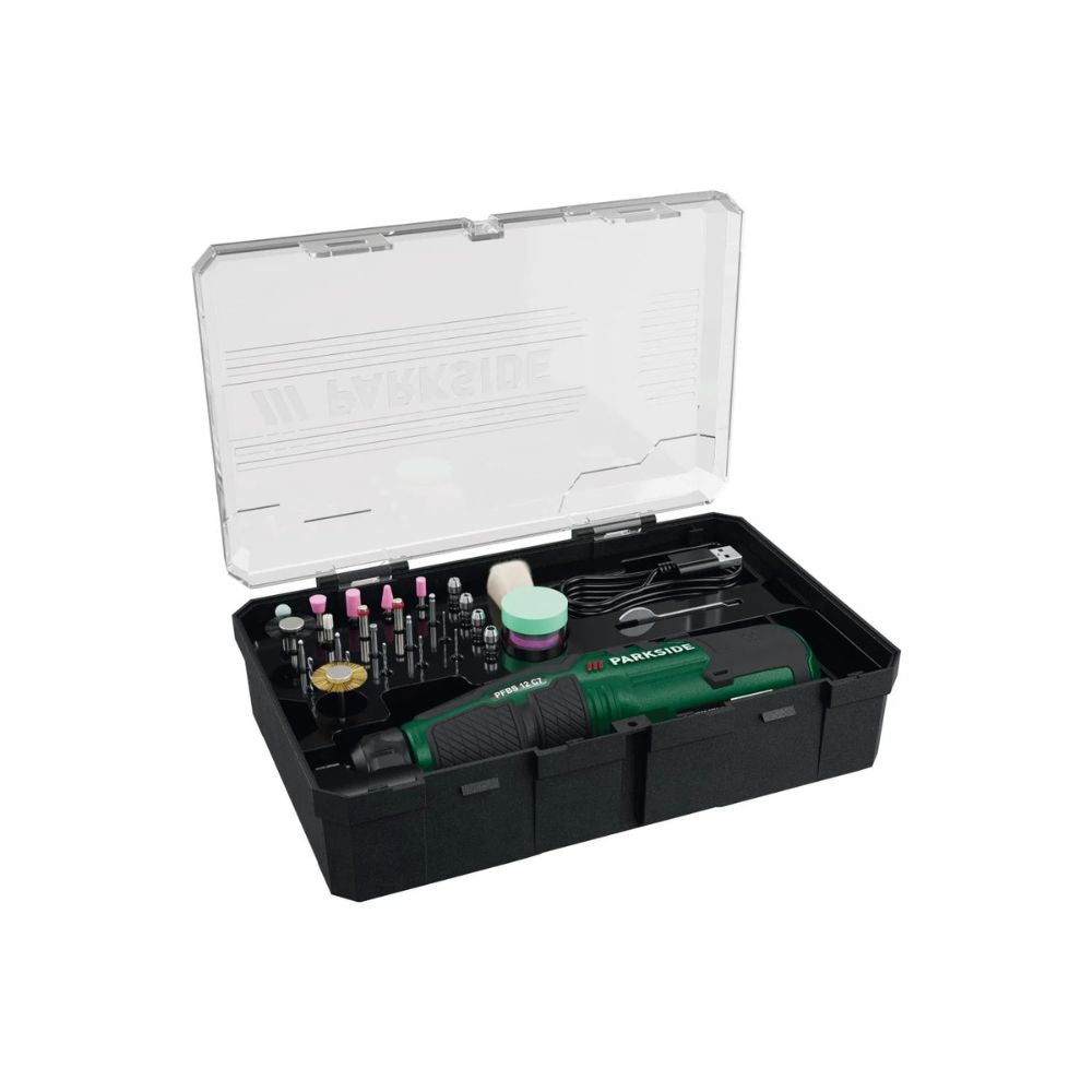 Parkside - Meuleuse-Perceuse de Précision - PFBS 12 C7 - 12 V