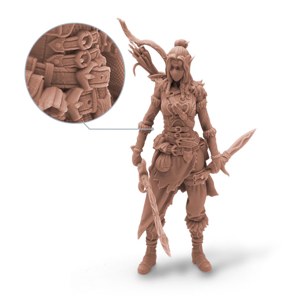 Phrozen - Résine Aqua 8K - Rouge glaise (red clay) - 1 kg