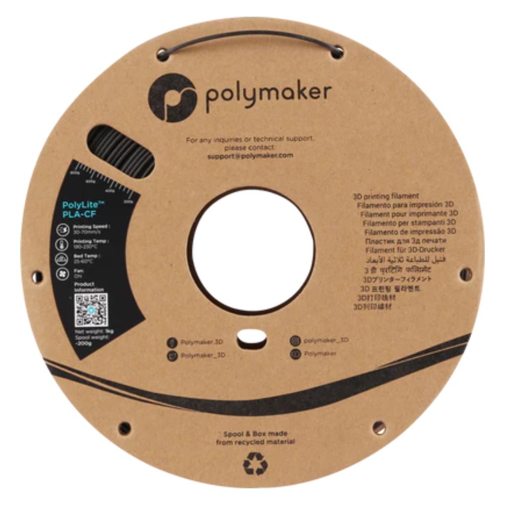 Polymaker - PolyLite PLA-CF Noir