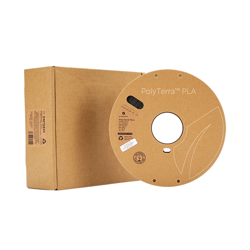 Pack 50 Polyterra Charcoal Black