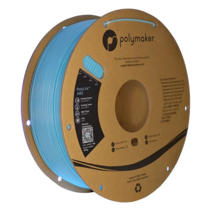 Polymaker - PolyLite ABS - Bleu Clair (Light Blue) - 1,75 mm - 1 kg