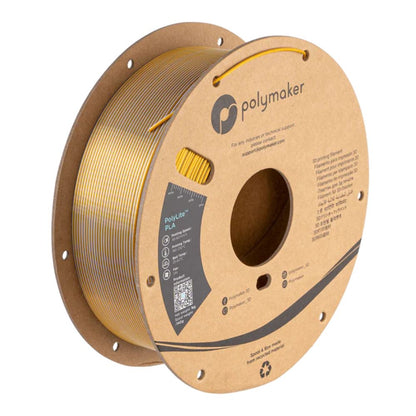 Polymaker - PolyLite Dual Silk PLA - Couronne (Crown) - 1,75 mm - 1 kg
