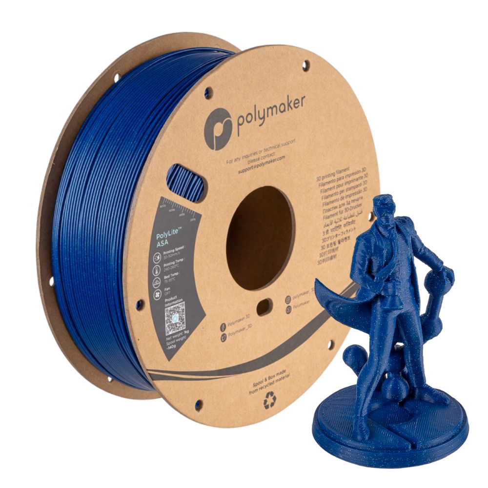 Polymaker - PolyLite Galaxy ASA - Bleu (Blue) - 1,75 mm - 1 kg