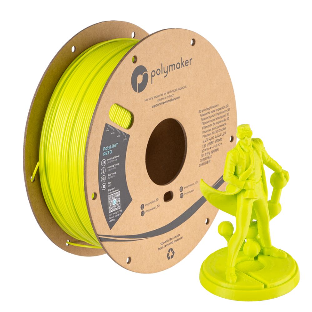 Polymaker - PolyLite PETG - Lime - 1,75 mm - 1 kg