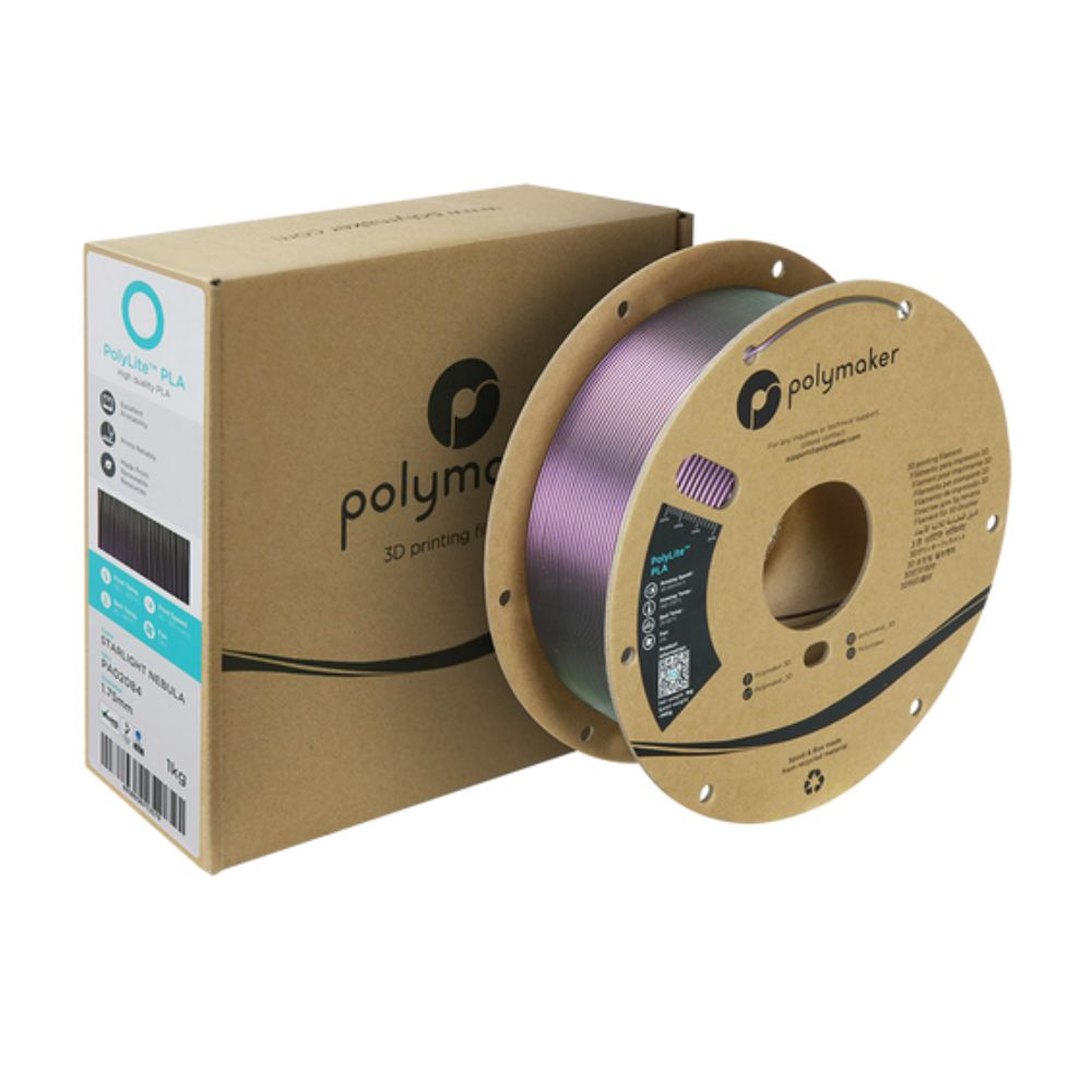 Polymaker - PolyLite Starlight PLA - Nébuleuse (Nebula) - packaging