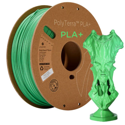 Copie de Polymaker - PolyTerra PLA+ - Vert (green) - 1,75 mm - 1 kg