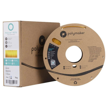 Polymaker - PolyLite PETG - Or (gold) - 1,75 mm - 1 kg