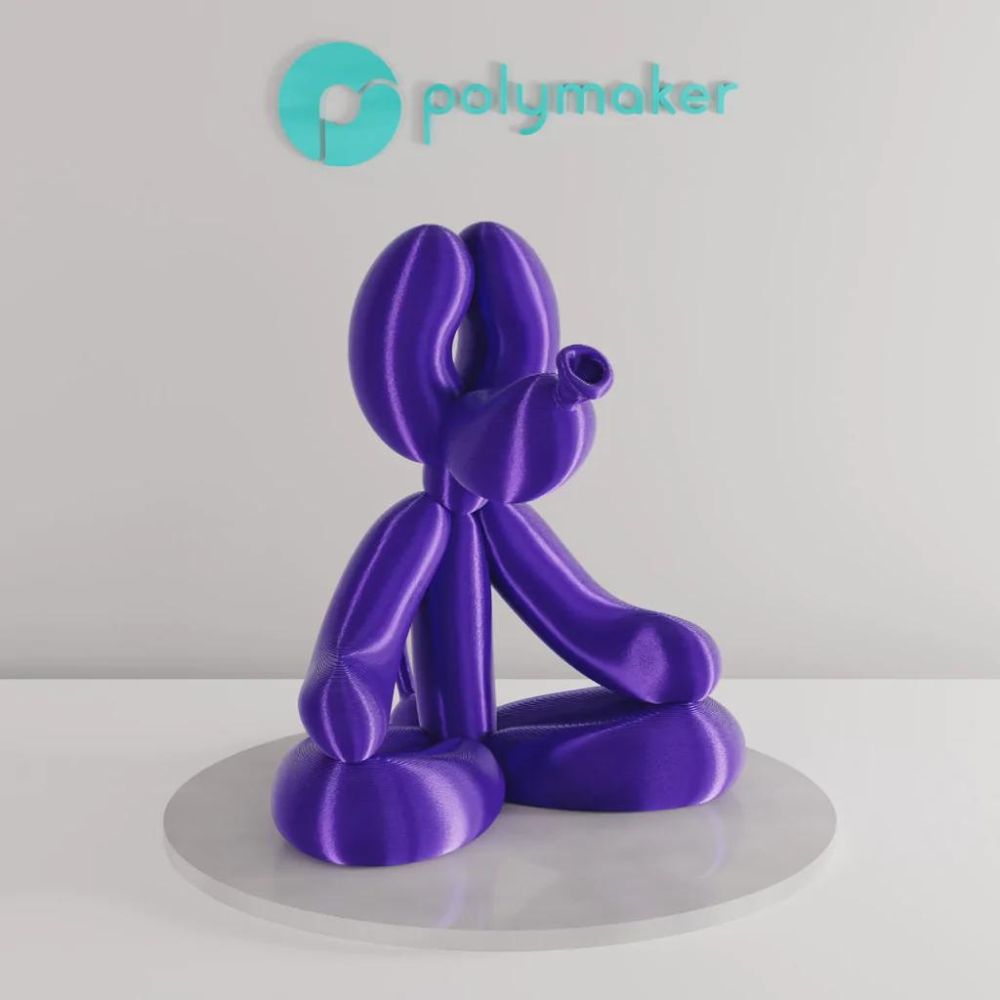 Polymaker - PolyLite Silk PLA - Violet (purple) - 1,75 mm - 1 kg