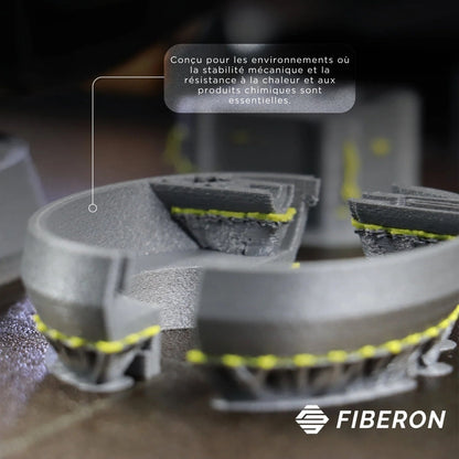 Polymaker - Fiberon PPS-GF20 Gris (Grey) - 1,75 mm - 500g