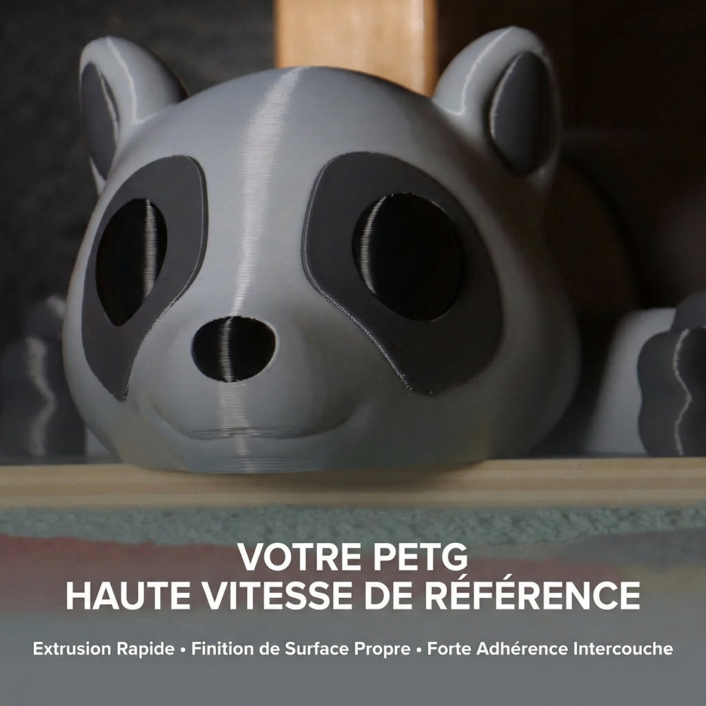 Polymaker - PETG - Gris Foncé (Dark Grey) - 1.75 mm - 1 kg
