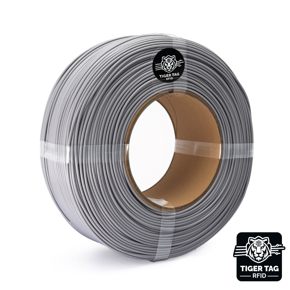 R3D - PLA Basic Matte - Gris (Gray) - 1,75 mm - 1 kg - Refill avec RFID TigerTag