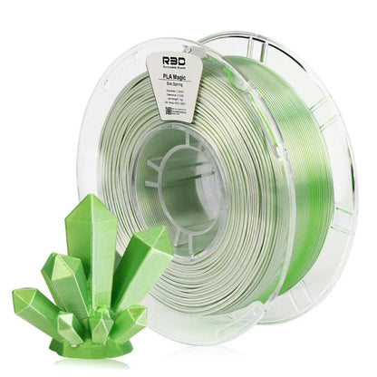R3D - PLA Magic Silk - Printemps (Spring) - 1,75 mm - 1 kg