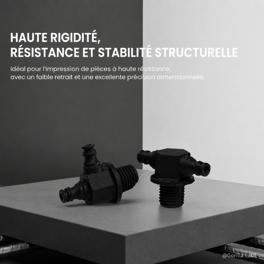 R3D - PA6 - Noir (Black) - 1,75 mm - 1 kg avec RFID TigerTag