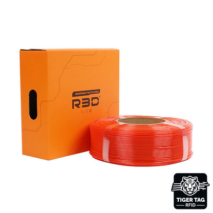 R3D - PETG High-Speed - Orange Transparent - 1,75 mm - 1 kg Refill avec RFID TigerTag