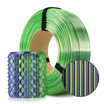 Bobine de PLA Magic Silk Goblin avec son print - 01