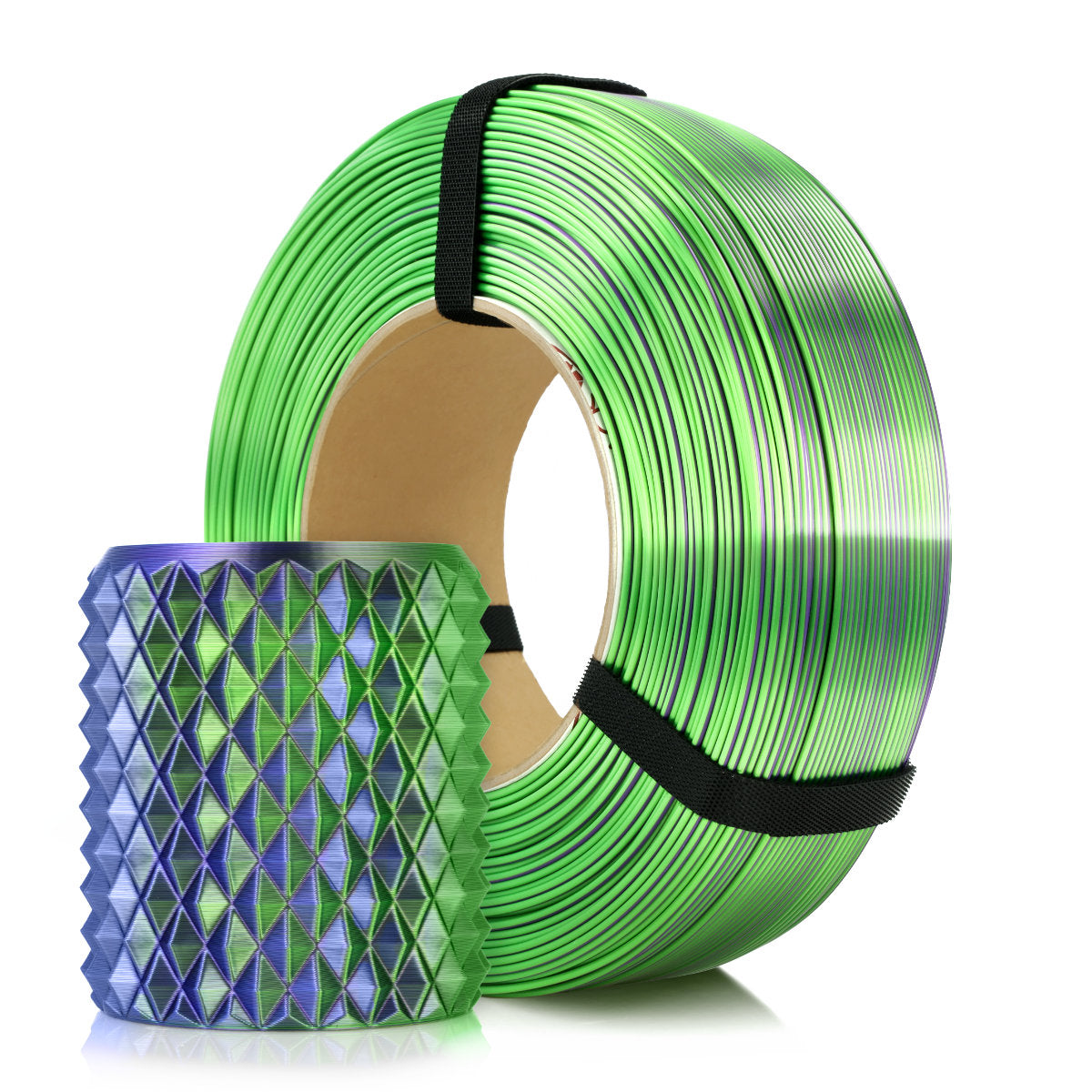 Bobine de PLA Magic Silk Goblin avec son print - 02