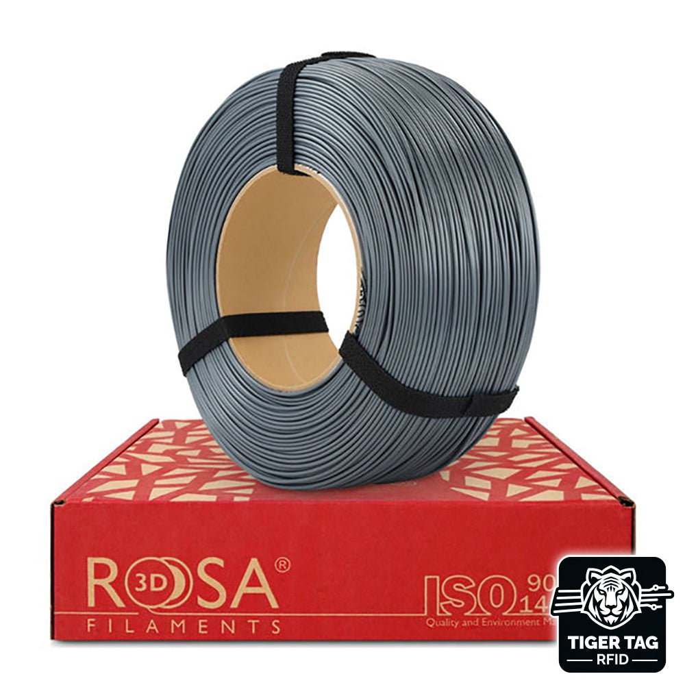 Rosa3D - ASA - Gris (Grey) - 1,75 mm - 1 kg Refill avec RFID TigerTag