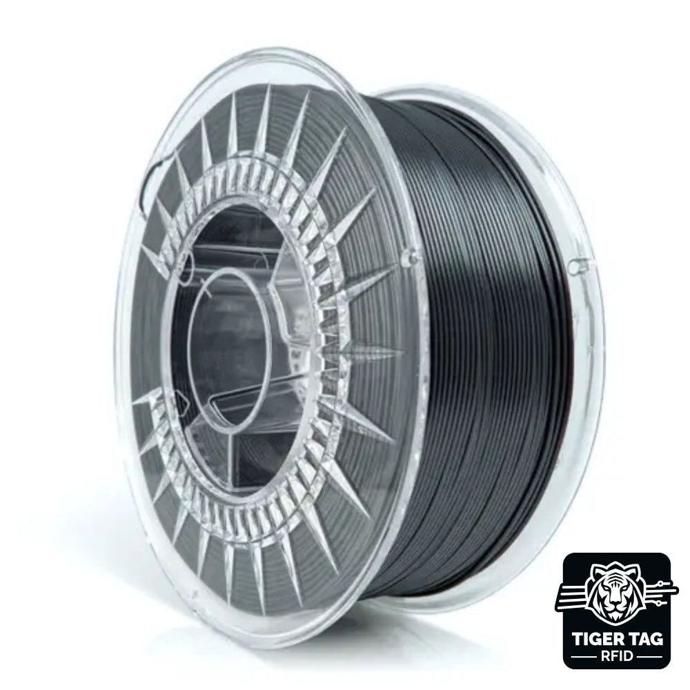 Rosa3D - PETG ESD - Noir (Black) - 1,75mm - 1 kg avec RFID TigerTag