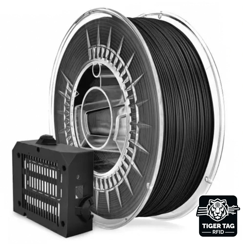 Rosa3D - PLA ESD - Noir (Black) - 1,75 mm - 1 kg avec RFID TigerTag