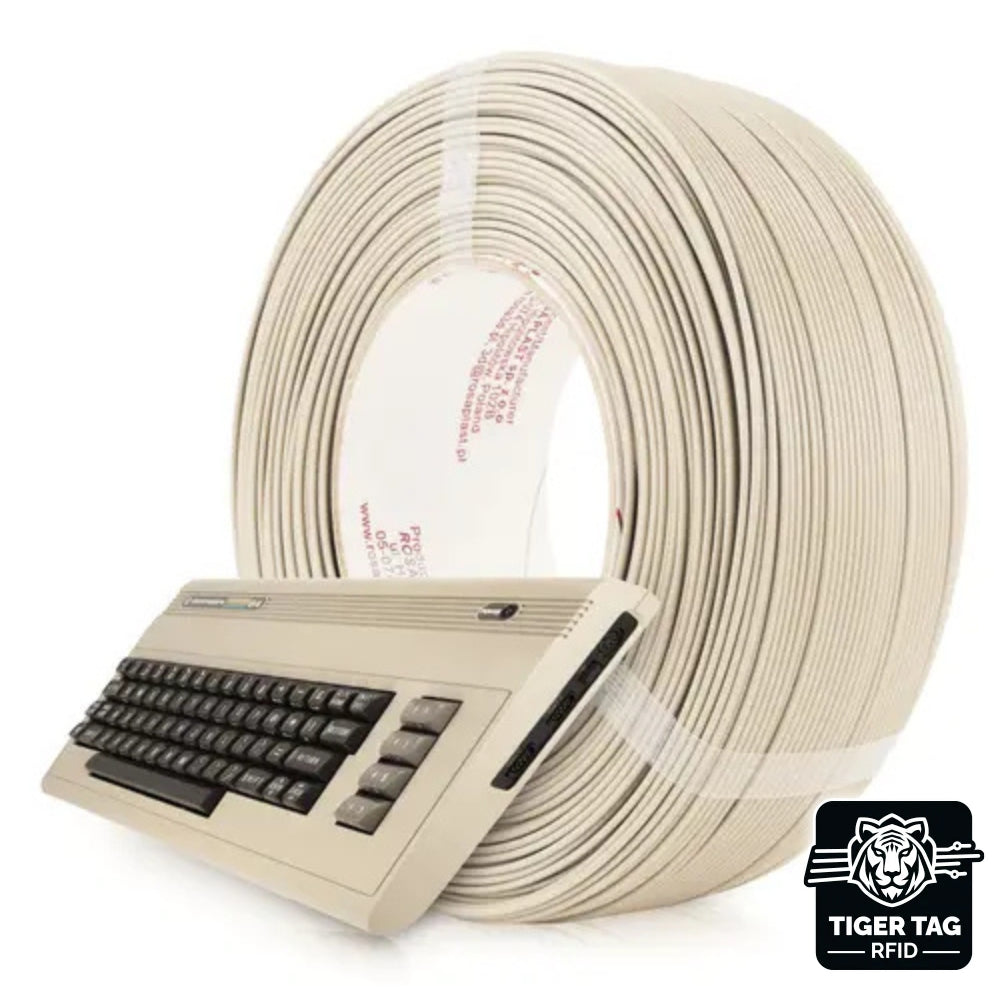 Rosa3D - PLA Starter - Beige (Computers 8bit Retro Beige) - 1,75 mm - 1 kg Refill avec RFID TigerTag