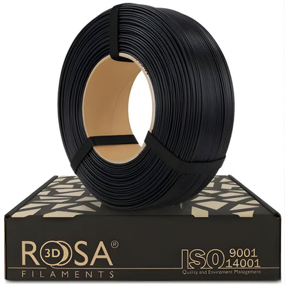 Rosa3D - PCTG+10CF - Noir (Black) - 1,75 mm - 1 kg Refill avec RFID TigerTag