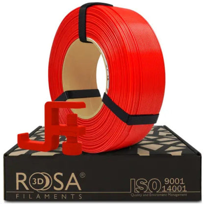 Rosa3D - PCTG - Rouge (Red) - 1,75 mm - 1 kg Refill avec RFID TigerTag