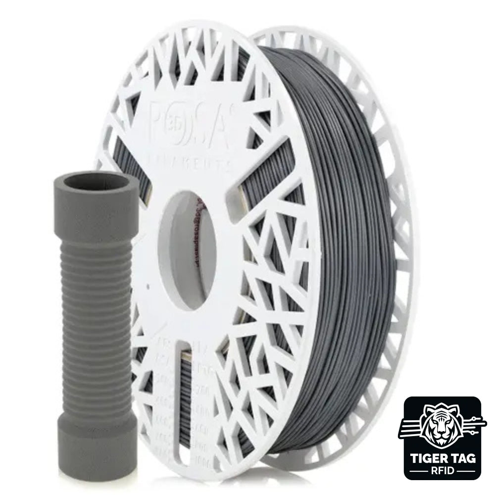 Rosa3D - TPU Flex LW - Gris (Grey) - 1,75 mm - 700 g avec RFID TigerTag