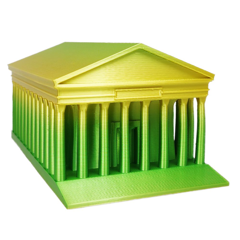 Rosa3D - Refill PLA Rainbow - Arc-en-ciel jungle (silk jungle) - 1,75 mm - 1 kg