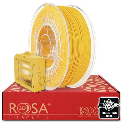 Rosa3D - PLA ESD - Jaune Outil (Tool Yellow) - 1,75 mm - 1 kg avec RFID TigerTag