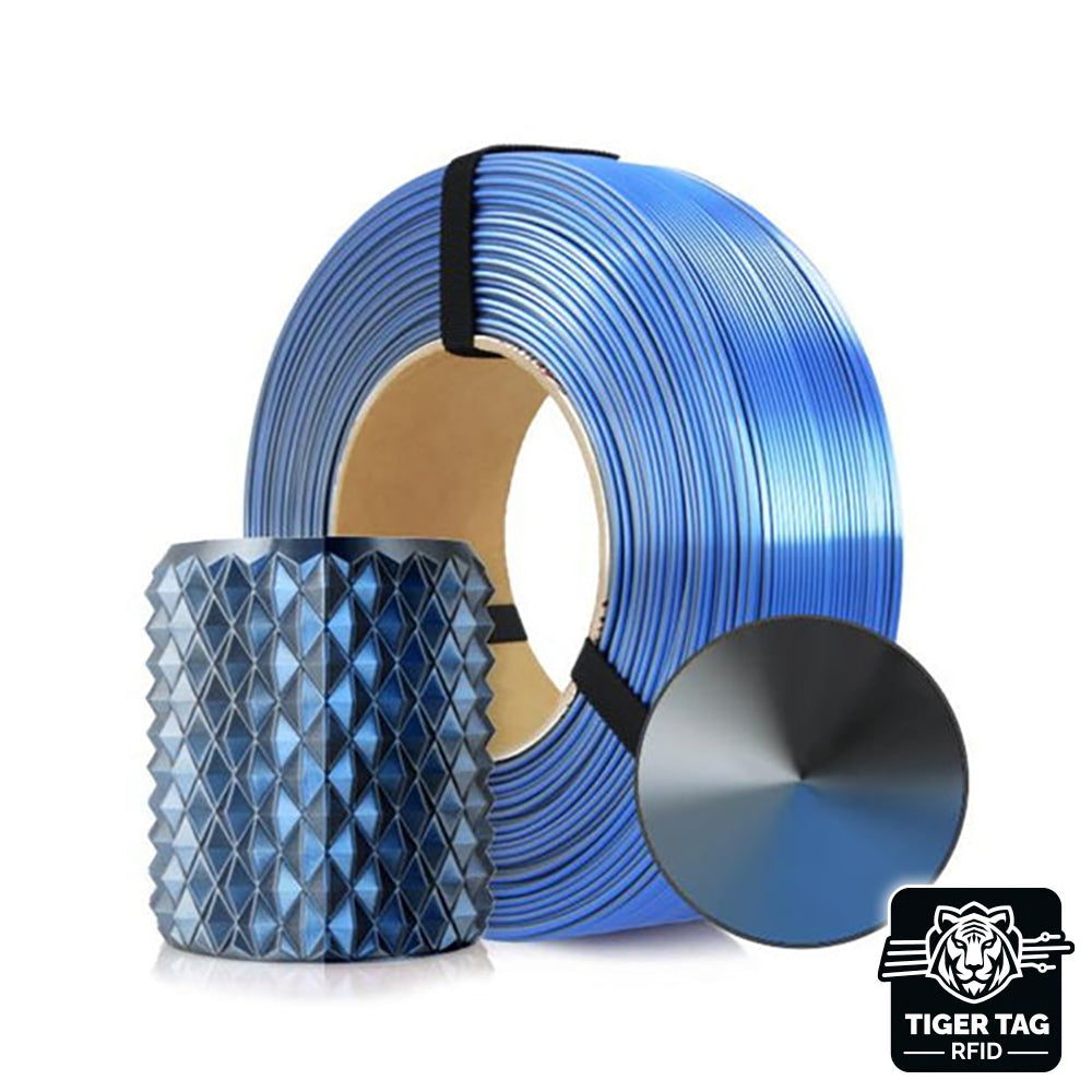Rosa3D - PLA Magic Silk - Tempête (Storm Shadow) - 1,75 mm - 1 kg Refill avec RFID TigerTag
