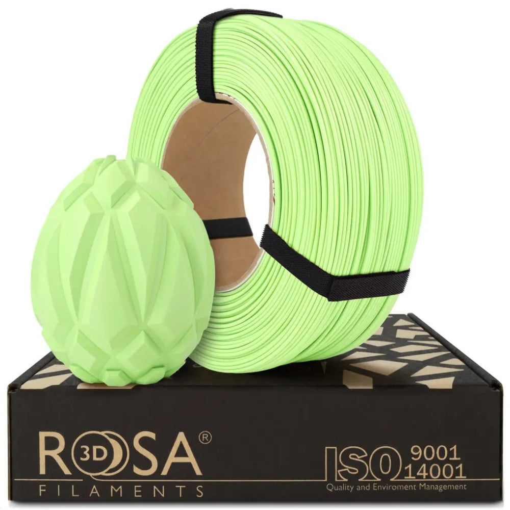Rosa3D - PLA Pastel Macaron - Vert (Green) - 1,75 mm - 1 kg Refill
