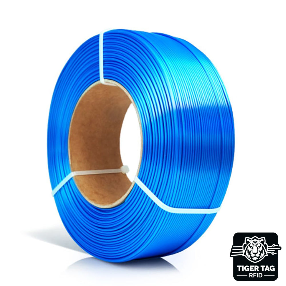 Rosa3D - PLA Silk - Bleu (Blue) - 1,75 mm - 1 kg Refill avec RFID TigerTag