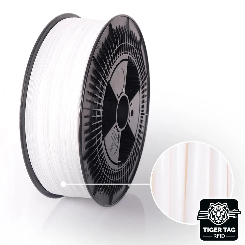 Rosa3D - PLA+ ProSpeed (Impact) - Blanc (White) - 1,75 mm - 3 kg avec RFID TigerTag