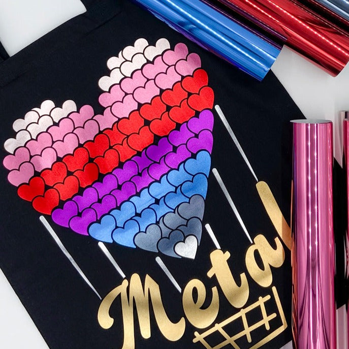 Exemple de flocage de sac avec des feuilles thermocollantes de chez Siser