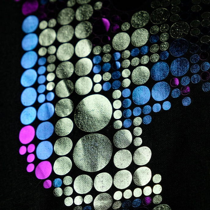 Effet métalissé des feuilles Siser flex thermocollantes