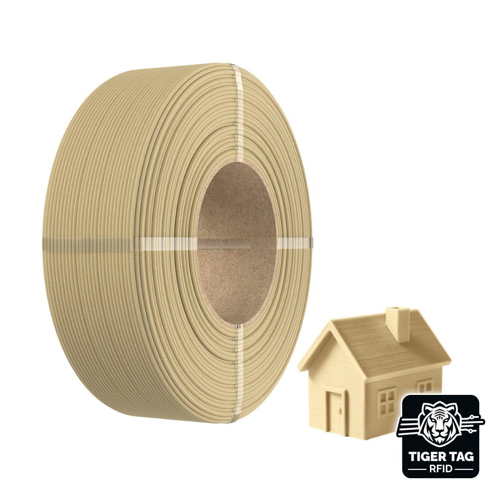 Sunlu - PLA - Bois (Wood) - 1,75 mm - 1 kg - Refill avec RFID TigerTag