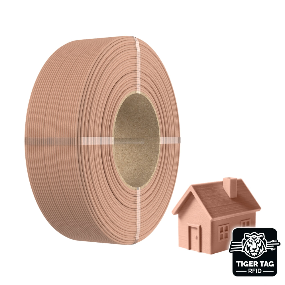 Sunlu - PLA - Bois de Cerisier (Cherry Wood) - 1,75 mm - 1 kg - Refill avec RFID TigerTag