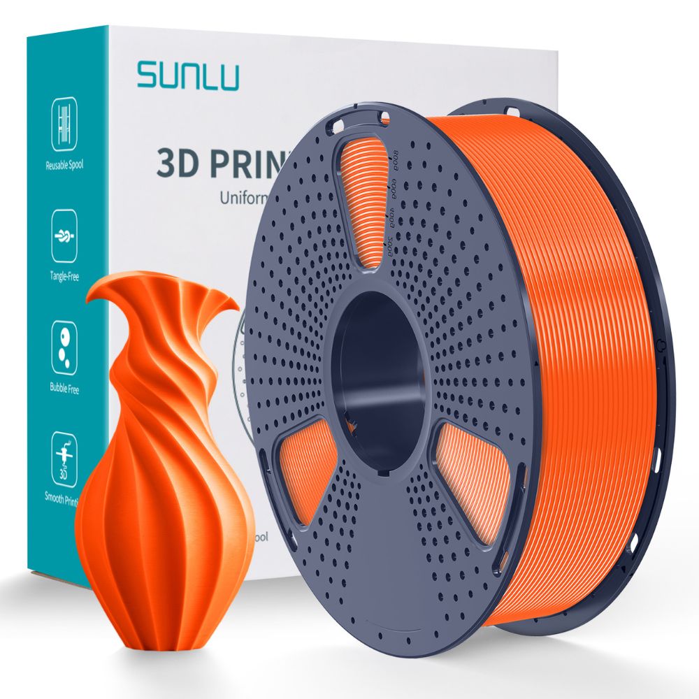 Sunlu - PLA - Lever de Soleil (Sunny Orange) - 1,75 mm - 1 kg