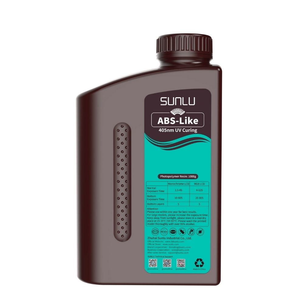 Sunlu - Résine ABS-Like - Transparent (Clear) - 1 kg