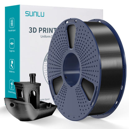 Sunlu - Silk PLA+ - Noir (Black) - 1,75 mm - 1 kg
