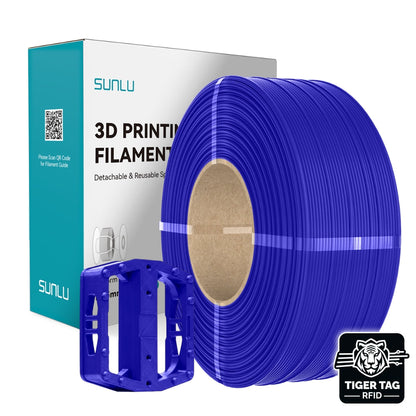 Sunlu - ABS - Bleu Klein (Klein Blue) - 1,75 mm - 1 kg - Refill avec RFID TigerTag
