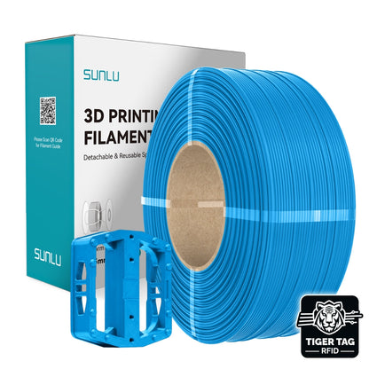 Sunlu - ABS - Cyan - 1,75 mm - 1 kg - Refill avec RFID TigerTag