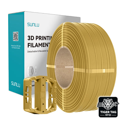 Sunlu - ABS - Or (Gold) - 1,75 mm - 1 kg - Refill avec RFID TigerTag