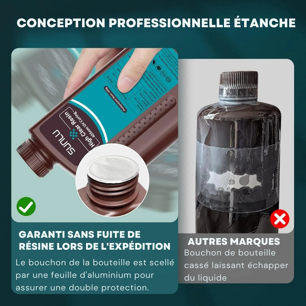 Sunlu - High Clear Resin - 1 kg + Resin Polish - Spray - 30ml