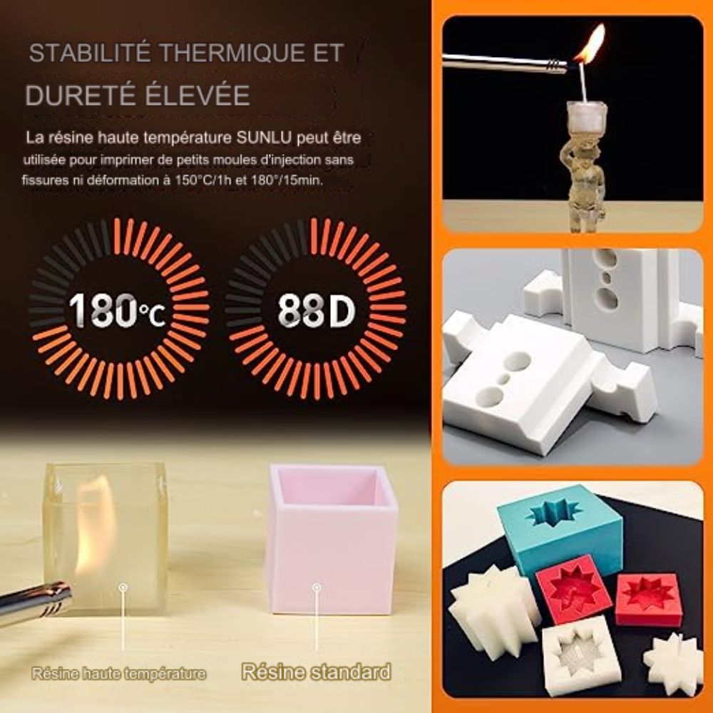 Sunlu - High Temp - Blanc (White) - 1 kg