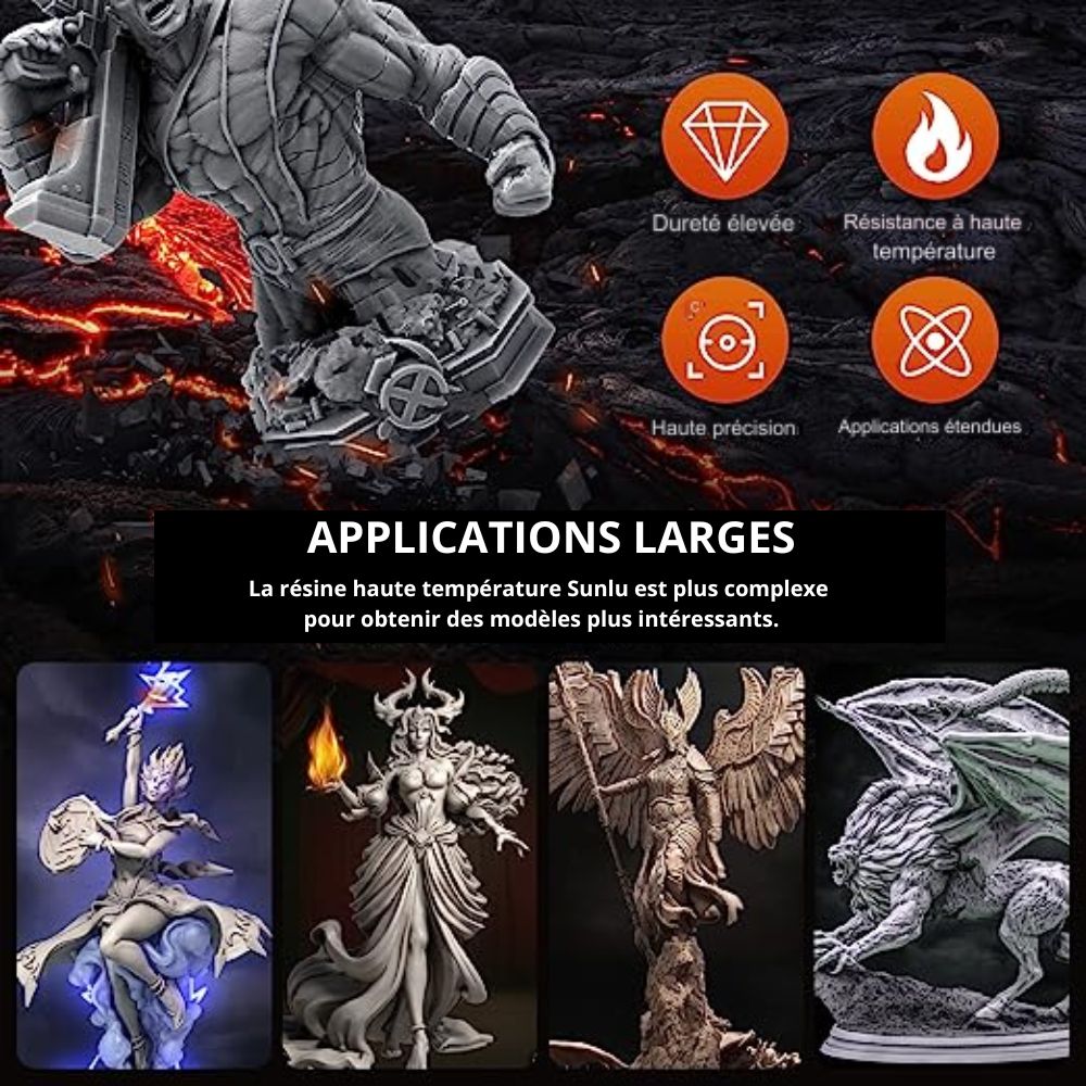 Sunlu - High Temp - Blanc (White) - 1 kg